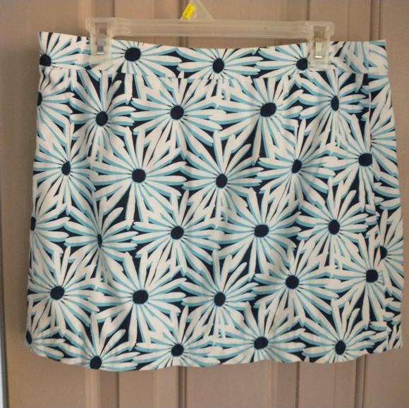 Vineyard Vines Daisy Pleated Linen Skirt - Women's Size 8 - Picture 2 of 6